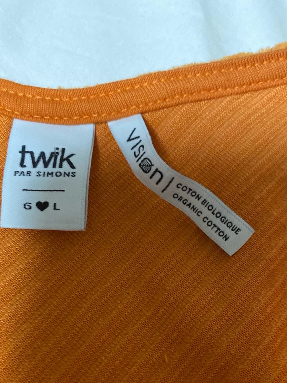 Simons Rust Corduroy Button Mini Dress - Picture 5 of 6